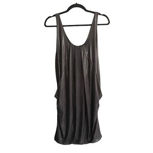 DVF DIANE VON FURSTENBERG Sleeveless Mini Dress Y2K Black 6